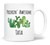 Tata Coffee Mug Prickin' Awesome, 11 Fluid ounces