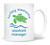 Assistant Manager Coffee Mug Turtley Awesome, 11 Fluid ounces