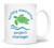 Project Manager Supervisor Lead Coffee Mug Turtley Awesome, 11 Fluid ounces