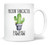Pawpaw Coffee Mug Prickin' Fancactus, 11 Fluid ounces