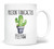 Peepaw Mug Coffee Mug Prickin' Fancactus, 11 Fluid ounces