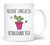 Ultrasound Tech Sonographer Coffee Mug Prickin' Fancactus, 11 Fluid ounces