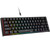 NPET K621 Portable 60% Gaming Keyboard, Wireless Triple Mode 2.4G/BT5.1/USB-C, RGB Backlit Compact 68 Keys Mini Wired Office Keyboard for Windows Laptop PC Mac - Black