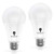 Solray Sensor Light Bulb Dusk Till Dawn Led Bulb Warm White Auto on/Off LED Dusk-to-Dawn Bulbs Light Sensor Porch Light Bulb A19 6W 2700K E26 (2 Pack)