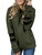 CHICZONE Womens Hoodie Pullover Comfy Hooded Sweatshirt Long Sleeve Tunic Tops with Pocket Army Green XL