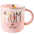 VILIGHT New Mom Gifts for Women - Pregnancy Gifts for First Time Moms est 2023 Expecting Mothers - Pink Marble Mug Ceramic Coffee Cup 11oz