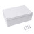 LeMotech Junction Box IP67 Waterproof Dustproof Electrical Box Project Box DIY Enclosure Gray 11.8X 7.8X 4.1inch (300x200x105mm)