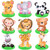 9Pcs Jungle Safari Animal Party Honeycomb Centerpieces Safari Baby Shower Table Decoration for Jungle Safari Themed Birthday Party Baby Shower Supplies 9Pcs Jungle Safari Animal Party Honeycomb Centerpieces Safari Baby Shower Table Decoration for Jungle Safari Themed Birthday Party Baby Shower Supplies