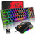 60% Mechanical Gaming Keyboard and Mouse Combo RGB Backlight Ergonomic Anti-ghosting 68 Keys 6400DPI Silent Honeycomb Mice Type-C Wired for Computer Mac Gamer