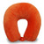 World's Best Feather Soft Microfiber Neck Pillow, Orange