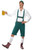 Smiffys men Oktoberfest Adult Sized Costume, Green, L - US Size 42 -44