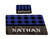Plaid Rustic 2 piece Personalized Desk Set with Rubber Coaster & Mouse Pad for him