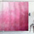 Ambesonne Modern Shower Curtain, Abstract Various Shades of Gradient Toned Pink with Fragmented Effects Design, Cloth Fabric Bathroom Decor Set with Hooks, 69" W x 84" L, Magenta Fuchsia