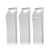 JUANWE 3 Pack 16GB USB Flash Drive USB 2.0 Thumb Drives Jump Drive Metal Memory Stick Waterproof - Silver