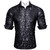 Barry.Wang Men Shirts,Paisley Flower Woven Silk Dress Shirt Long Sleeve Unique Design Formal/Leisure Wedding Party Prom