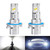 2023 Newest H13 LED Headlight Bulbs, Plug N Play Car Replacement High/Low Beam 9008 Headlights Bulb Conversion Kit, 72W 12000LM 6500K Cool White Super Bright, Pack of 2