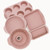 Rutian Silicone Bakeware Set Nonstick Baking Pans Cake Molds Set for Baking, Including Cookies Baking Sheet, 6 Cup Muffin Pan, Cake Pan, Bread Pan, Pizza Pan?5 Pcs ?