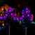 Ohwewant 2 Packs Eyeball Solar Halloween Pathway Lights, Purple Halloween Stake Lights for Outdoor Halloween Decorations, Waterproof Solar Halloween Lights Outdoor for Garden Backyard Patio Pathway