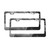 Old Tree by Lake License Plate Frames 2 Pack Front Rear Aluminum Car Tag Holder Cover Universal Car Plate Frame Covers for Women and Man