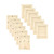 Pack of 12 Wooden Picture Frames Unfinished Wood Photos Frames 5x7 for Crafts