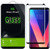 [2-Pack] Dmax Armor for LG V35 ThinQ [Tempered Glass] Screen Protector, (Full Screen Coverage) With Lifetime Replacement Warranty (Black)