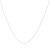 Gvhntk 925 Sterling Silver Chain Necklace,1.58mm Sterling Silver Plated Chain Cable Chain Necklace Jewelry for Women Girls Thin Sturdy Silver Necklace Chain (Sliver)