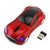 Wireless Car Shape Mouse, FIRSTMEMORY 2.4G Sport Race Car Mouse Optical Mouse 1600 DPI for Computer PC Laptop Desktop Mac (Red)