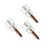 FOCMKEAS 3PCS 1/4" Drive PH2 (#2) Phillips Bit Socket, S2 Steel Screwdriver Bits, Heat Treated CR-V Socket 1.46" Length