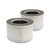 PUREBURG 2-Pack Replacement HEPA Filters Compatible with Membrane Solutions MSB3 Air Purifier