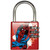 Marvel Comics Spider-Man Brass Padlock (One Size) (Red/Blue)