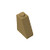 Eske Kouri Gobricks GDS-618 ROOF Tile 2X1X2 Compatible with Lego 60481 All Major Brick Brands Toys Building Blocks Technical Parts Assembles DIY (138 Dark Tan(034),20 PCS)