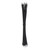 Cut & Stripped Wire, 26 AWG 600V-PVC, Stranded, Black 6" Leads - 100 Pieces