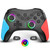 Switch Controller, LED Wireless Pro Controller for Nintendo Switch/Lite/OLED/iOS/Android, PC Controller Supports 9-Color RGB Light, Programmable, 1000mAh, Motion Control, Vibration, Wakeup and Turbo