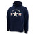 Armed Forces Gear Men's US Navy Fly Navy Hooded Sweatshirt - Official Licensed US Navy Shirts for Men (Navy), Small