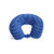 World's Best 2360 MINIDOTCOB Feather Soft Microfiber Neck Pillow, Cobalt Mini Dot