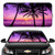 Gven Windshield Sun Shade, Car Front Window Shades Cute Sunshade Windshield Cover Sun Visor Shield Block Automotive Interior Protector Blocks UV Rays for Pickup Truck SUV Accessories for Men Women