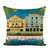 Topyee Throw Pillow Cover 18x18 Inch Home Travel Barcelona Spain Nouveau Catalonia Home Decor Pillowcases Square Pillow Cases Cushion Covers for Sofa Couch Bed Topyee Throw Pillow Cover 18x18 Inch Home Travel Barcelona Spain Nouveau Catalonia Home Decor Pillowcases Square Pillow Cases Cushion Covers for Sofa Couch Bed