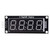 4-Digit LED Display, LED Display Tube Module, 4 Digits 7 Segments Suitable for Library Tm1637.h, Single Board Computers