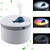 USB Portable Desk Humidifier, 1500ML Cool Mist Humidifiers for bedroom, USB Portable Desk Humidifier, 7-Color Light, Auto Shut-Off, for Bedroom Home, Office and Travel