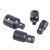 4pcs Impact Socket Wrench Adapters Sockets Screwdriver Converter Set Black Reducing Sleeve 1/2", 3/8", 1/4"