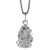 Sterling Silver Nugget Pendant, 1/2 inch Tall