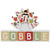 Adroiteet Thanksgiving Turkey Decorations for Home, Tabletop Turkey Harvest Day Fall Decor Indoor, Wooden Ornament for Autumn Kitchen Table Shelf