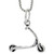 Sterling Silver Scooter Charm, 1/2 inch Tall
