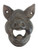 Hungry Pig Bottle Cast Iron Wall Bottle Opener 4.5 Tall
