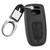 ontto Keyless Entry Smart Remote Key Cover Fit for Audi R8 Q5 Q7 S3 S4 S5 S6 S7 S8 SQ5 RS5 RS7 A4 A5 A6 A7 Key Fob,Light ABS Car Key Shell Black