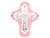Pink Cross 28" Foil Party Balloon by Anagram