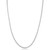 Kooljewelry Sterling Silver Round Wheat Chain Necklace (2.6 mm, 26 inch)