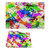 Paint Splatter Linen Table Place Mat Washable Placemats for Holiday Banquet Kitchen Dining Table Decor 2PCS