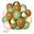 Brown Green woodland Party Balloons, 60 Pcs 12 Inch Sage Green Brown Gold Party Balloons Jungle Safari Balloons For Birthday Baby Shower Engagement Wedding Anniversary Jungle Party Decorations