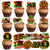 HOWAF 27pcs Happy Juneteenth Cupcake Toppers, Africa American Independence Day Cake Toppers, Juneteenth Freedom Day Cupcake Picks, Juneteenth Food Picks for June 19th 1865 Celebration Party